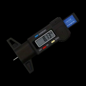 Digital Depth Gauge Caliper – Tyre Tread & Brake Pad Depth Measurement Tool