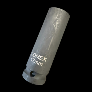 Impact Socket 17mm – Hex Drive Impact Socket for Tyre Fitting & Wheel Removal