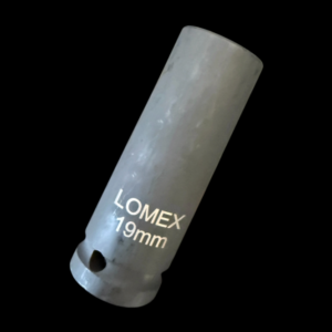 Impact Socket 19mm – Hex Drive Impact Socket for Tyre Fitting & Wheel Removal