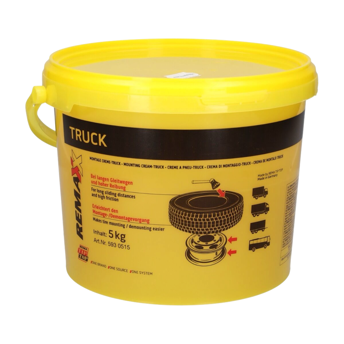 REMA TIP TOP Remaxx truck tyre mounting paste 5kg tub